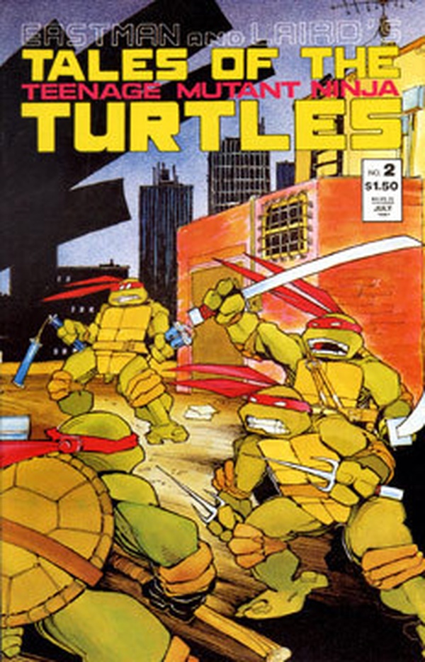 Cover of Tales of the Teenage Mutant Ninja Turtles #2