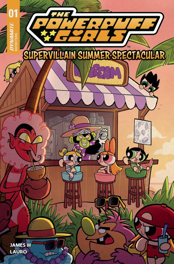 Cover for The Powerpuff Girls: Supervillain Summer Spectacular (2025) #1