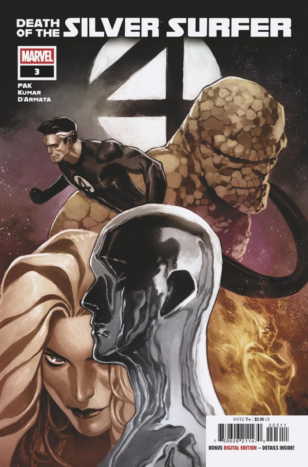 Cover for Death of the Silver Surfer (2025) #3