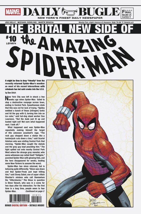 Cover for The Amazing Spider-Man (2025) #10