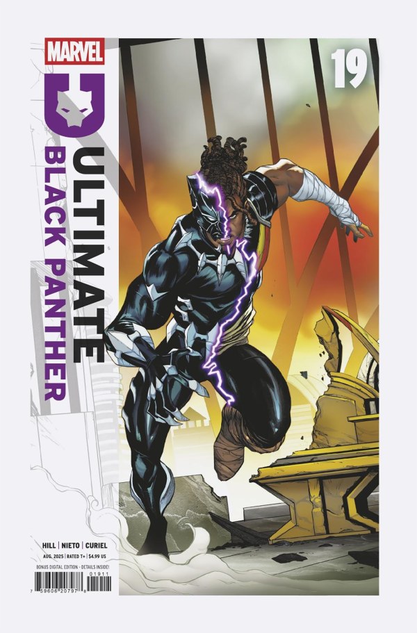 Cover for Ultimate Black Panther (2024) #19