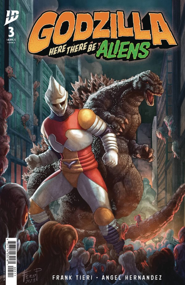 Cover for Godzilla: Here There Be Aliens (2025) #3
