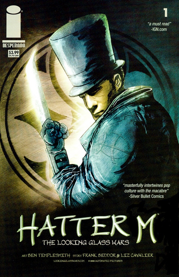The Looking Glass Wars: Hatter M (2005) #1 cover