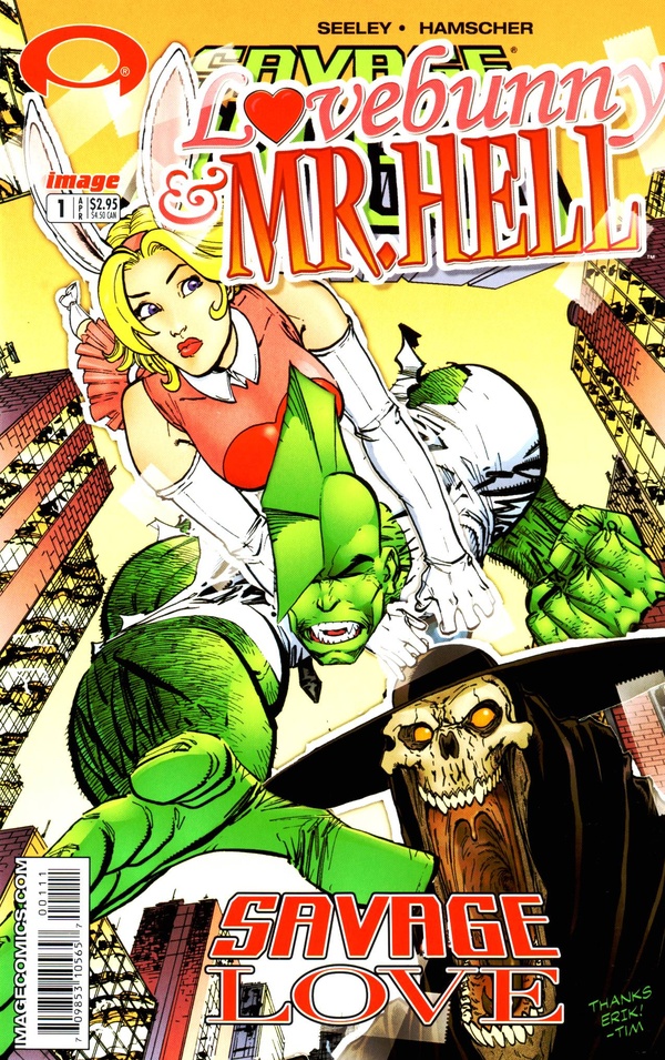 Lovebunny & Mr.Hell: Savage Love #1 cover