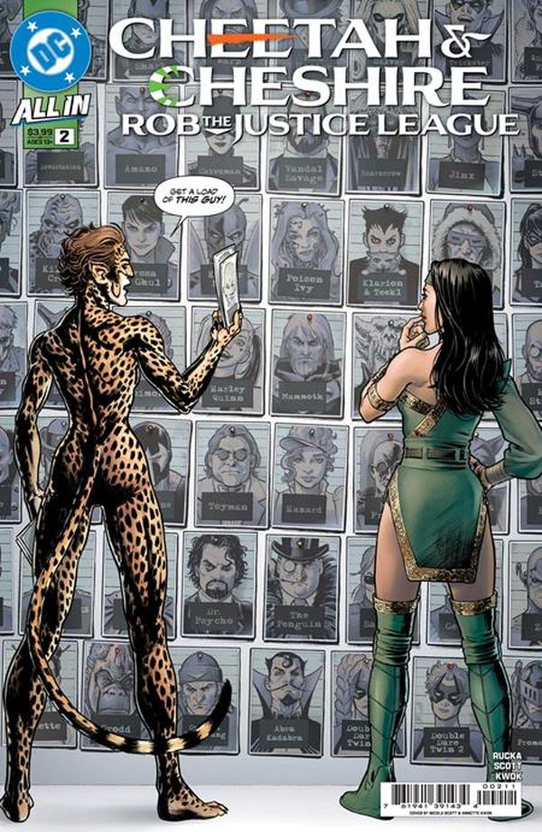 Cover for Cheetah & Cheshire Rob the Justice League (2025) #2