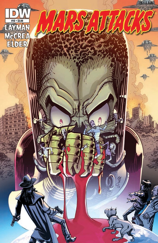 Mars Attacks (2012) #10 cover