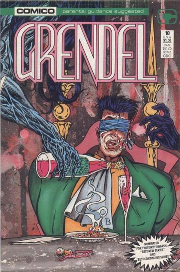 Cover of Grendel #10