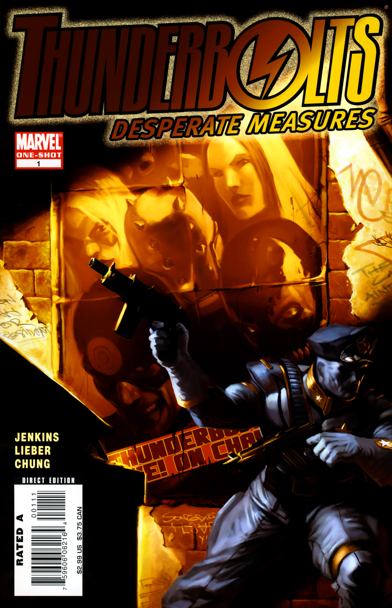 Thunderbolts: Desperate Measures (2007) #1 cover