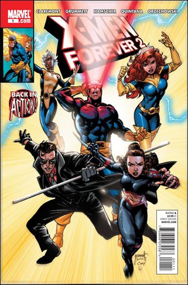 X-Men Forever 2 #1 cover