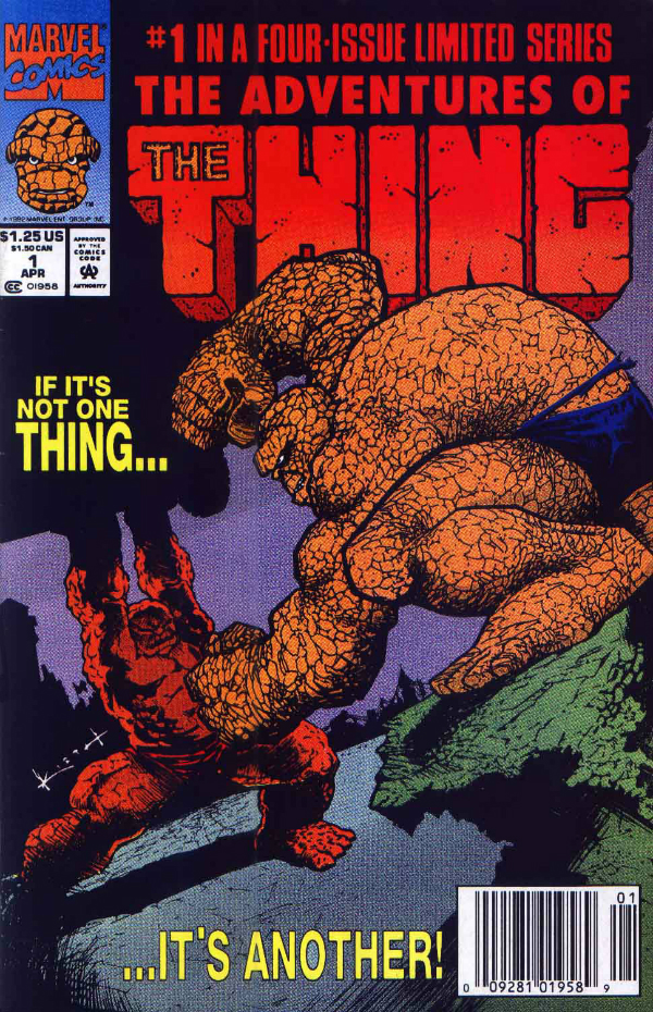 The Adventures of the Thing (1992) #1