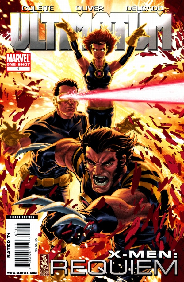 Ultimatum: X-Men Requiem #1 cover