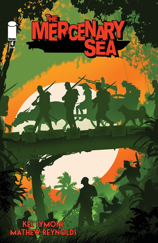 The Mercenary Sea #4 cover