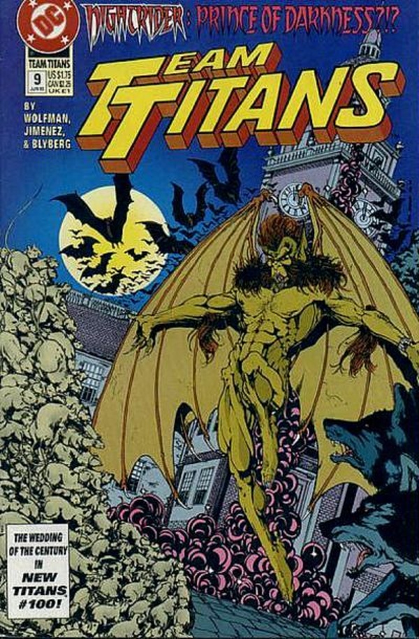 Team Titans (1992) #9 cover