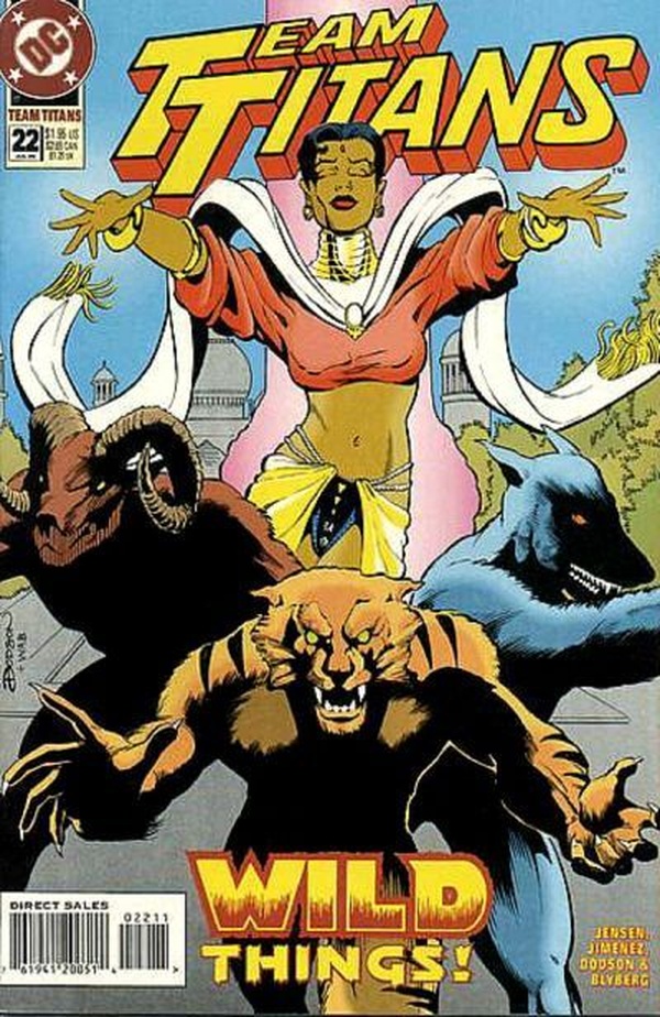 Team Titans (1992) #22 cover