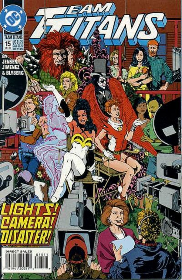 Team Titans (1992) #15 cover