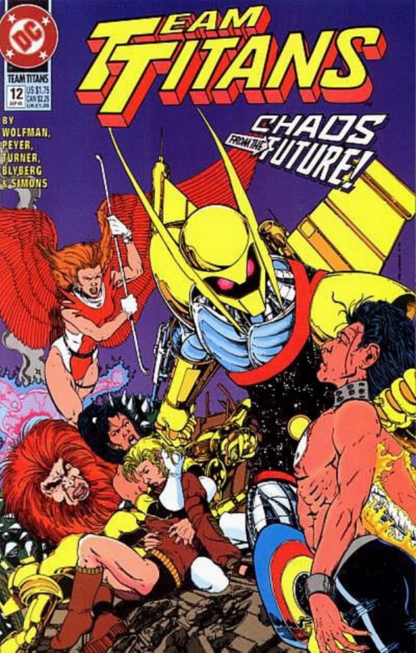 Team Titans (1992) #12 cover