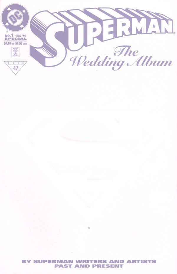 Superman: The Wedding Album (1996) #1 cover