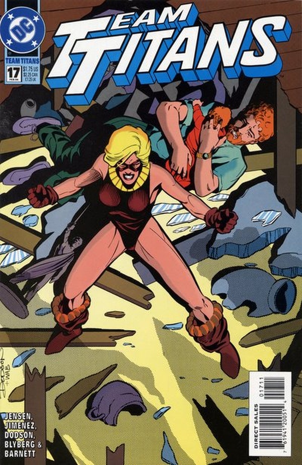 Team Titans (1992) #17 cover