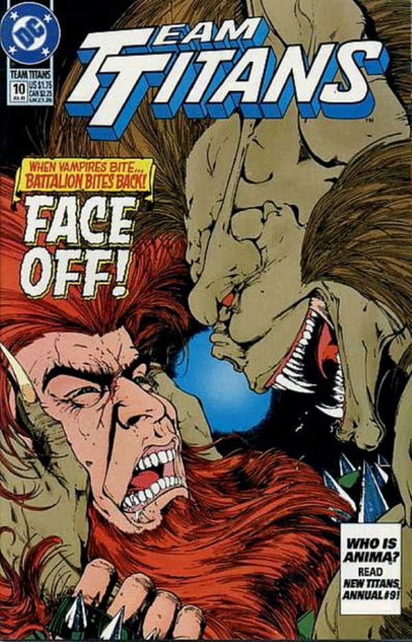 Team Titans (1992) #10 cover