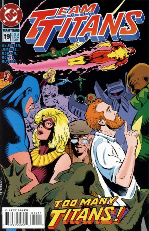 Team Titans (1992) #19 cover