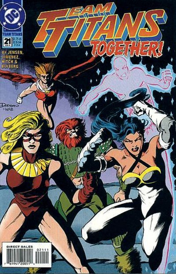 Team Titans (1992) #21 cover