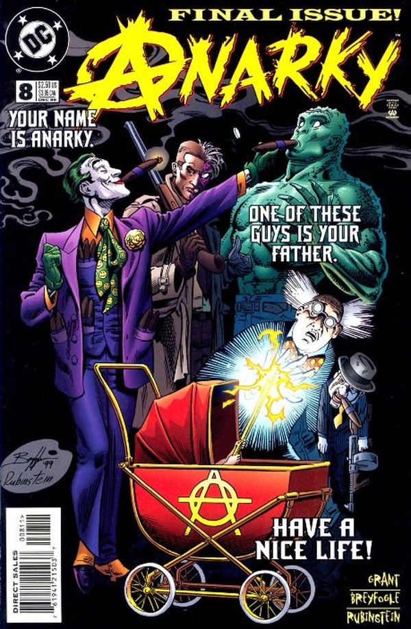 Anarky (1999) #8 cover