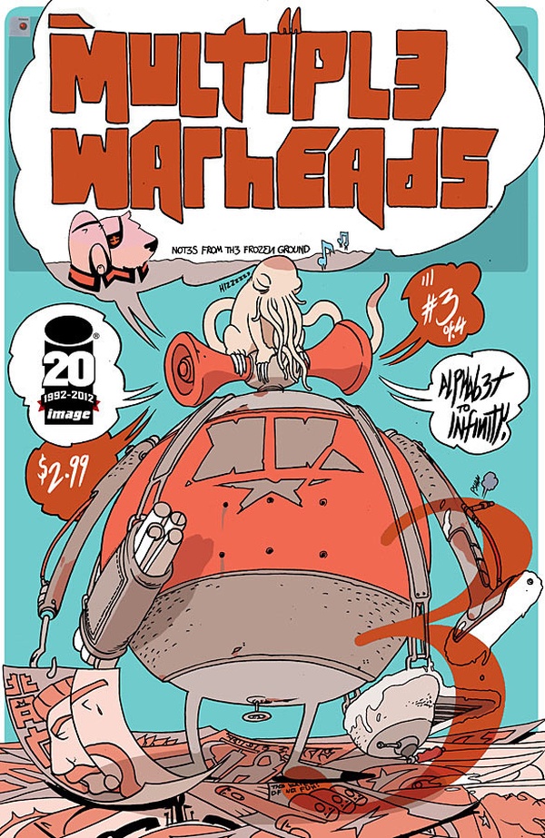 Multiple Warheads: Alphabet to Infinity (2012) #3 cover