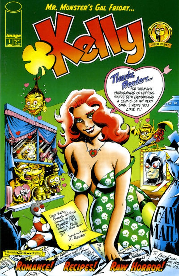 Mr. Monster's Gal Friday... Kelly! #1 cover