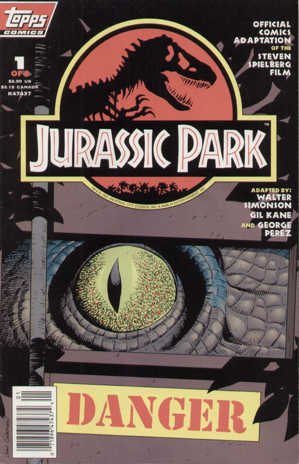 Cover of Jurassic Park #1