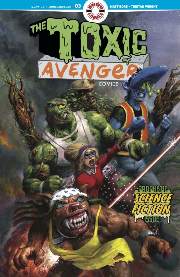 The Toxic Avenger Comics