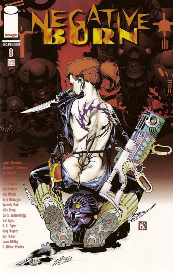 Negative Burn (2006) #8 cover