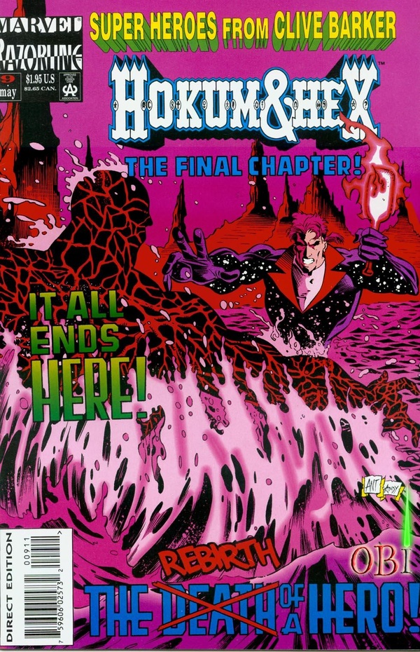 Hokum & Hex (1993) #9 cover