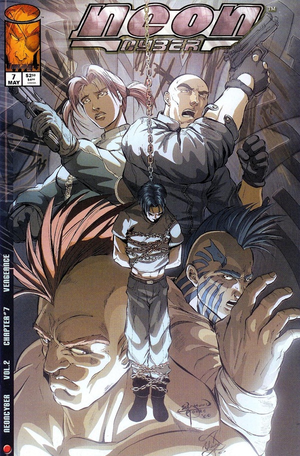 Neon Cyber (1999) #7 cover