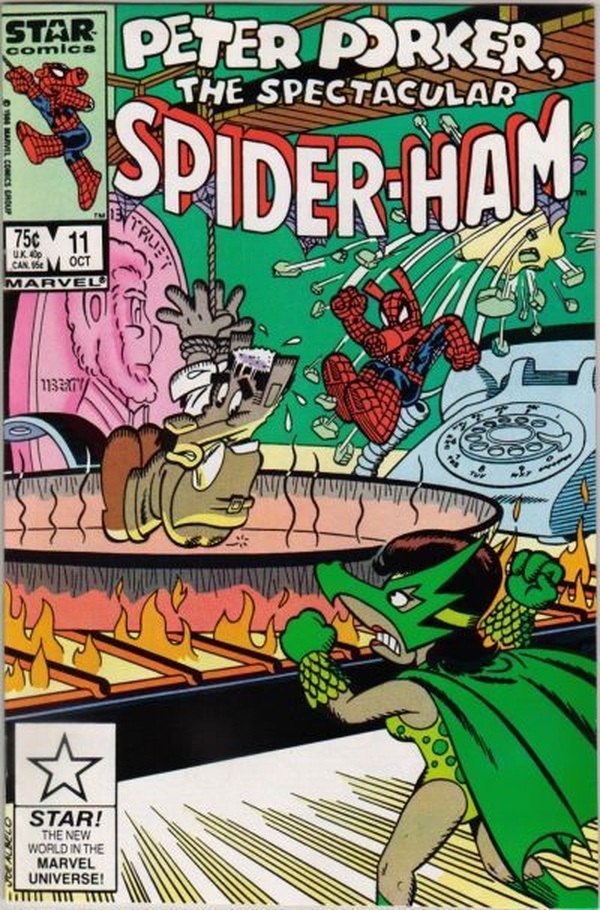 Peter Porker, the Spectacular Spider-Ham (1985) #11 cover