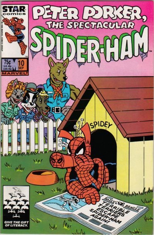 Peter Porker, the Spectacular Spider-Ham (1985) #10 cover