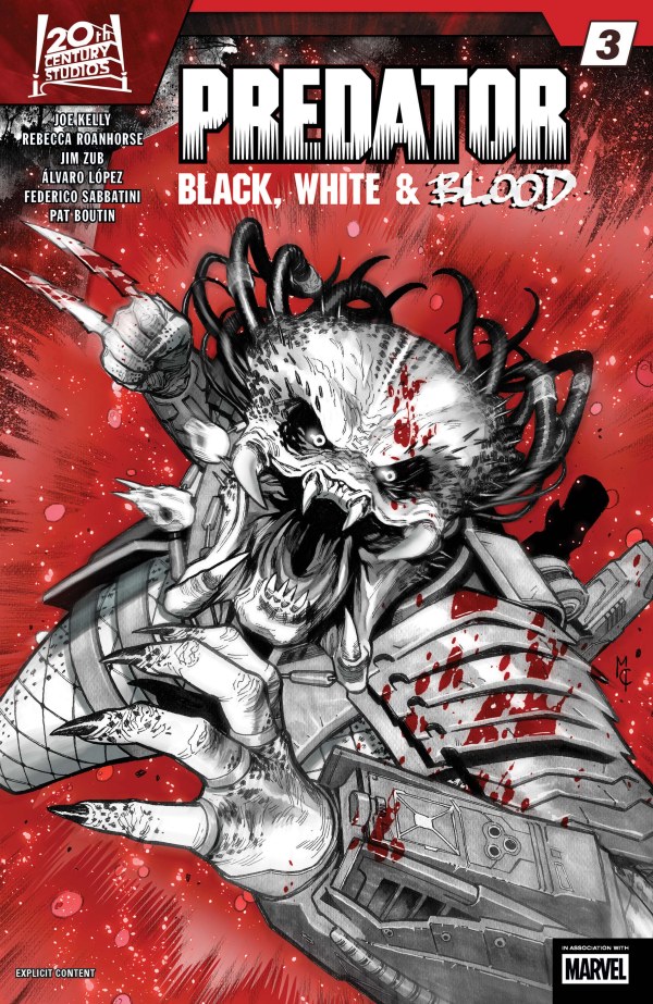 Predator: Black, White & Blood