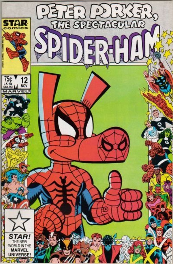 Peter Porker, the Spectacular Spider-Ham (1985) #12 cover