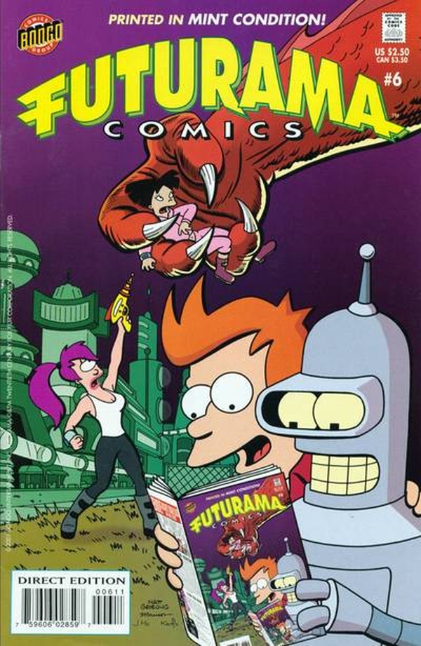 Cover of Bongo Comics Presents Futurama Comics #6