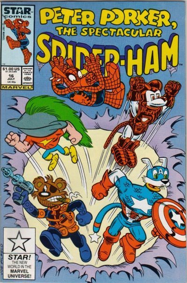 Peter Porker, the Spectacular Spider-Ham (1985) #16 cover