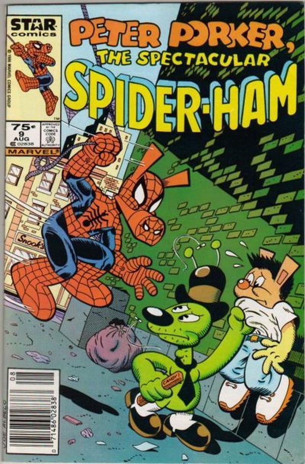 Peter Porker, the Spectacular Spider-Ham (1985) #9 cover