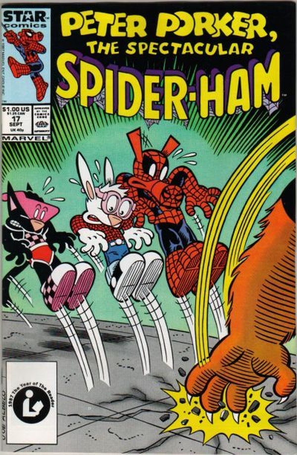 Peter Porker, the Spectacular Spider-Ham (1985) #17 cover