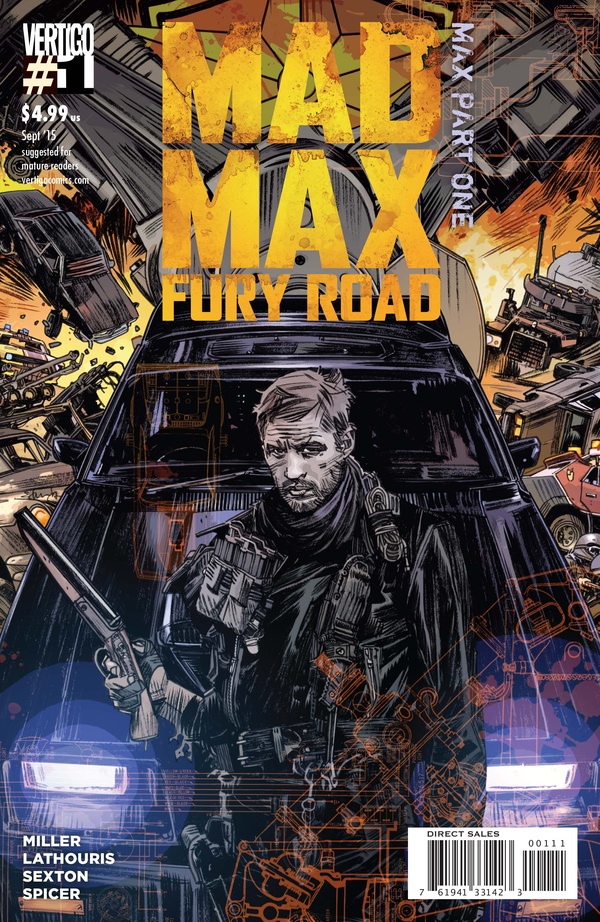 Mad Max: Fury Road: Max (2015) #1 cover
