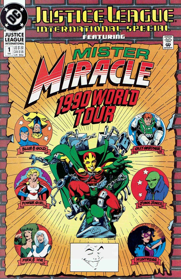 Justice League Special (1990) #1 cover