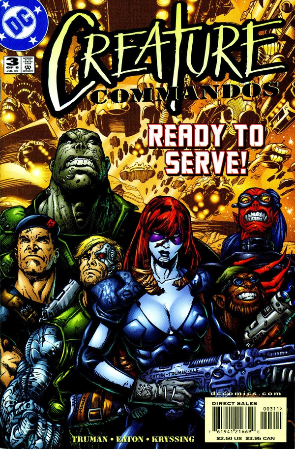 Cover of Creature Commandos #3