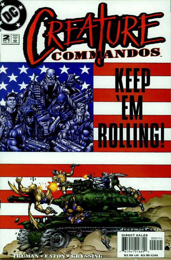 Cover of Creature Commandos #2