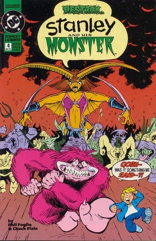 Stanley and His Monster #4 cover