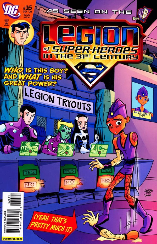 The Legion of Super-Heroes in the 31st Century #16 cover