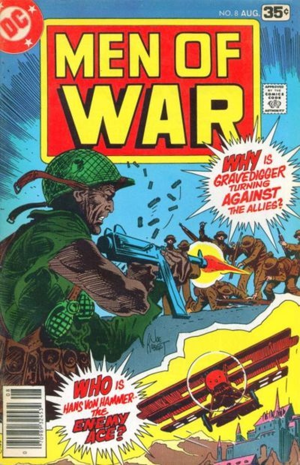 Men of War #8 cover