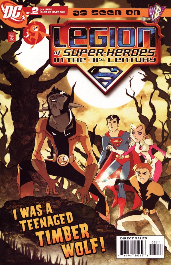 Cover of The Legion of Super-Heroes in the 31st Century #2