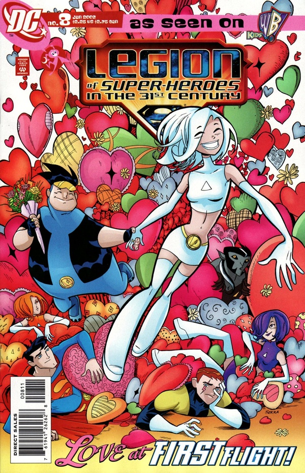 The Legion of Super-Heroes in the 31st Century #8 cover